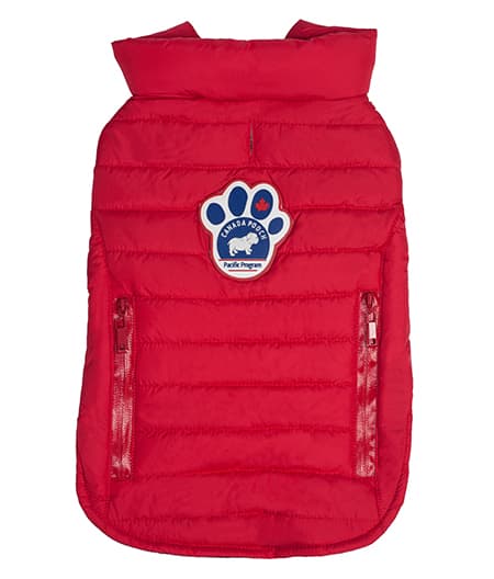 Canada Pooch Rain Runner Vest Röd, Hundtäcke, Hundjacka, hundtröja, Hundkläder.