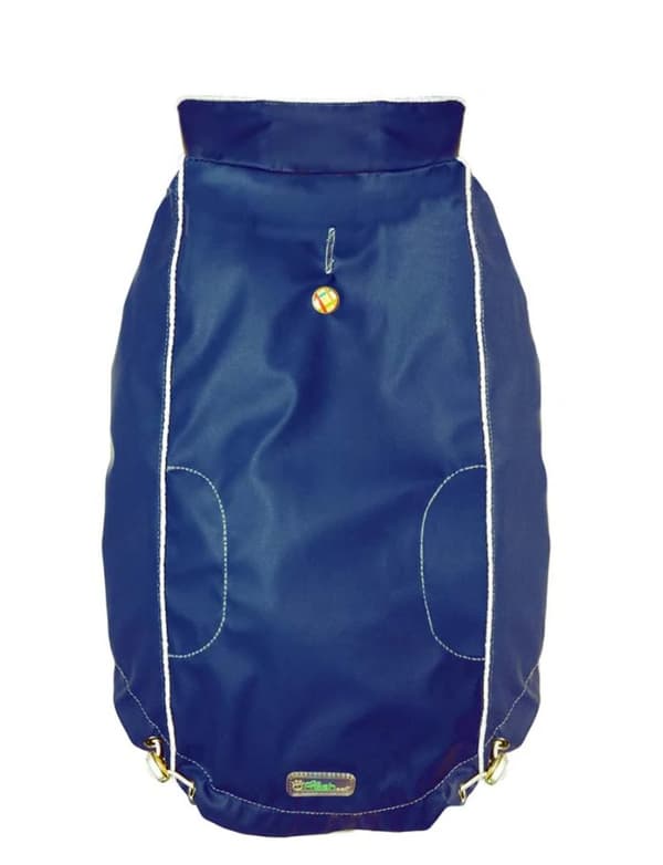 GO FRESH PET VÄNDBAR REGNJACKA NAVY, Hundtäcke, Hundjacka, hundtröja, Hundkläder.