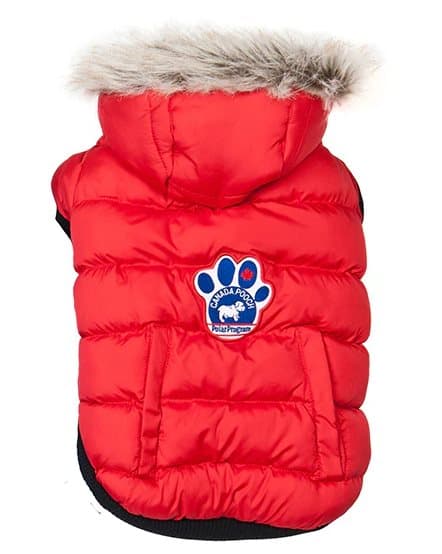 Canada Pooch NorthPole Parka - Röd