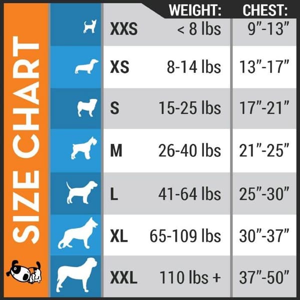 Thundershirt Coat - Jacka - HGXS-T01 - Anxiety Dog Coat