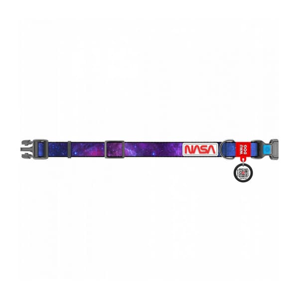 Waudog "NASA21" nylon koiranpanta QR-koodilla, koko L