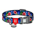 Miniatyrbilde 3 av 5: Waudog "Fig" nylon hundehalsbånd med QR-kode, størrelse XL