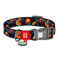 Miniatyrbilde 3 av 5: Waudog "Oranges" nylon hundehalsbånd med QR-kode, størrelse XL