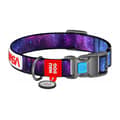 Miniatyrbilde 3 av 5: Waudog "NASA21" nylon hundehalsbånd med QR-kode, størrelse M, bredde 20 mm