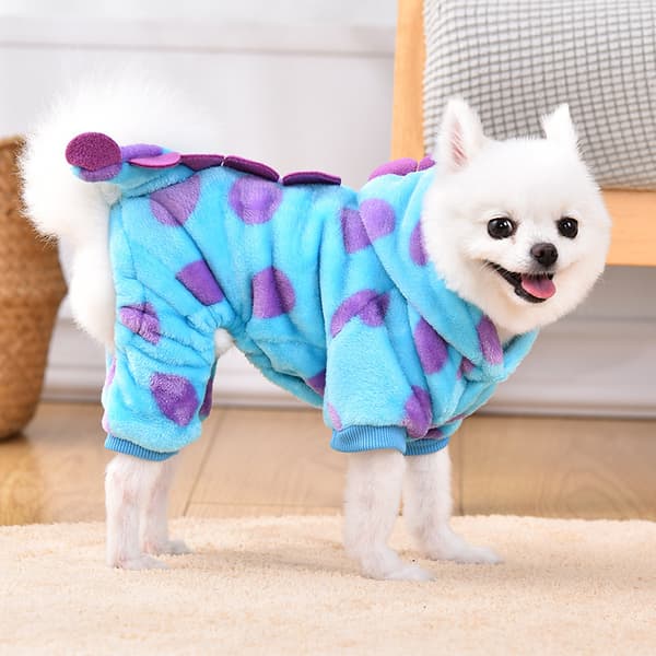 INF Stilfuld Tie-Dye Dinosaur Hundevest
