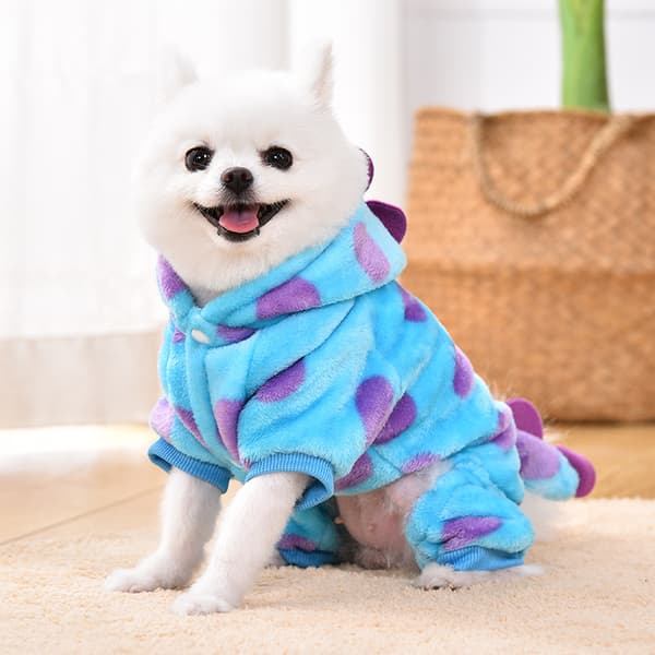 INF Stilfuld Tie-Dye Dinosaur Hundevest