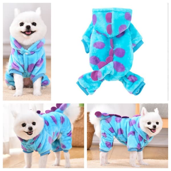 INF Stilfuld Tie-Dye Dinosaur Hundevest