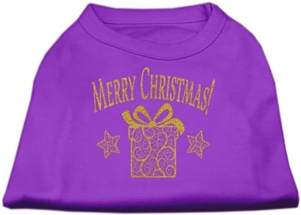 Mirage pet products Skjorta - 51-132 XSPR - Mirage Products Golden Dog T-Shirt Lila Storlek XS