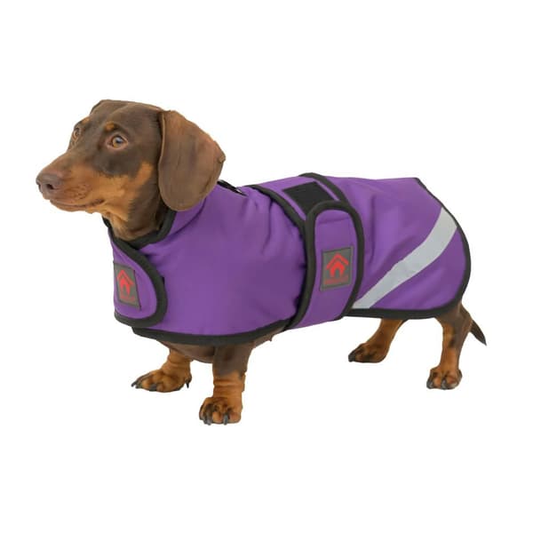 Firefoot Dachshund Fleece Lined Outdoor Dog Coat
