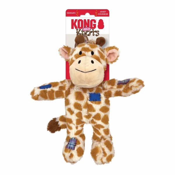 Kong Wild Knots kirahvi kitinälelu M/L (634.7372)