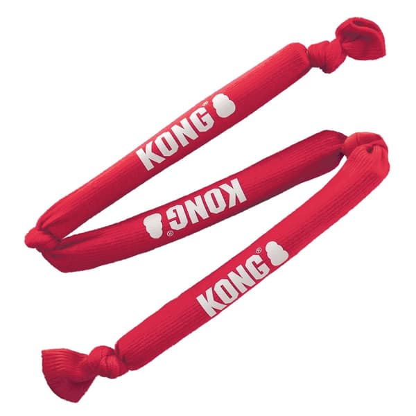 Kong Signature Crunch Rope Tripple - Rød