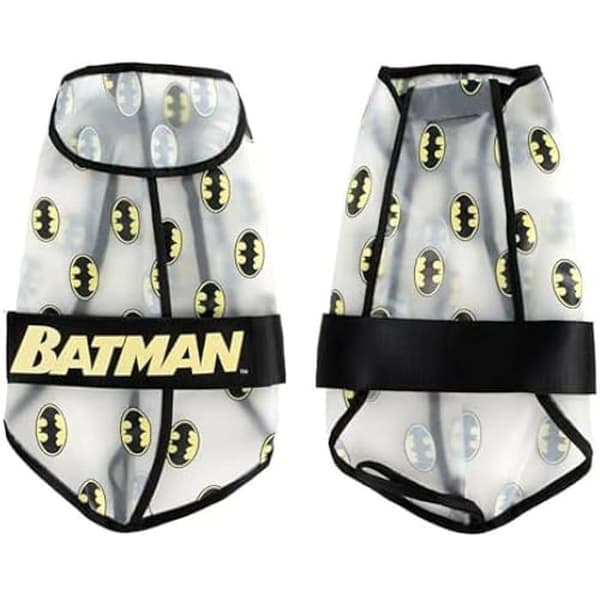 Batman regnjacka för hundar Gul M
