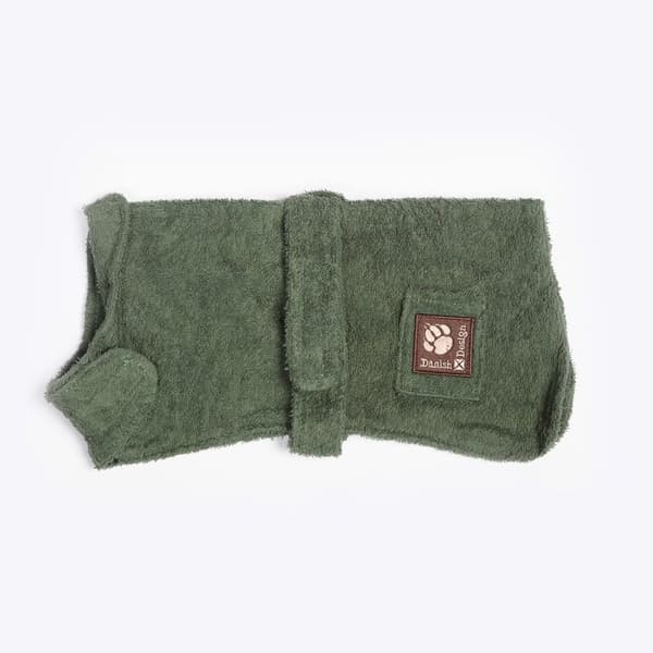 Danish design Hundebadekåpe grønn 70 cm - (D11270)