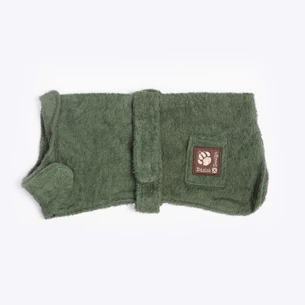 Danish design Hundebadekåpe grønn 30 cm - (D11230)