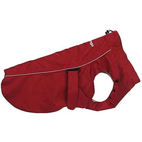 Vattentät krage - RÖD DINGO - Perfekt passform - Justerbar - Nubuck - Långvarig komfort