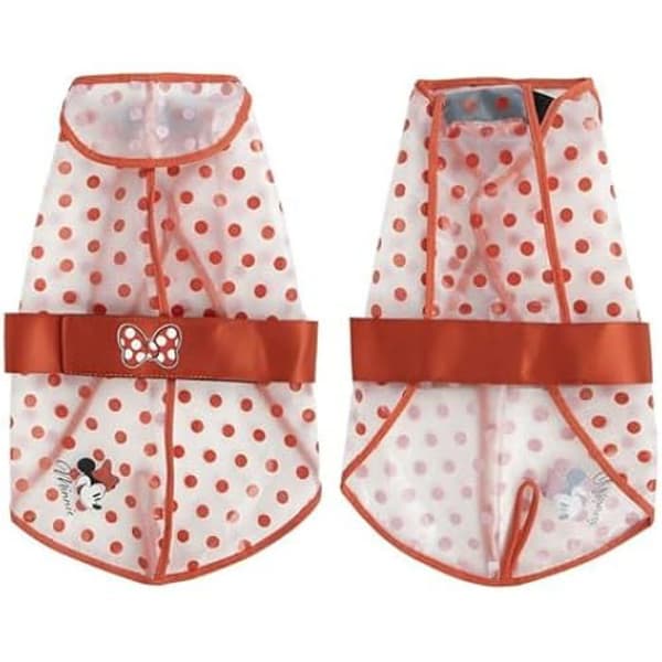 Minnie Mouse Dog Regnjacka Röd L