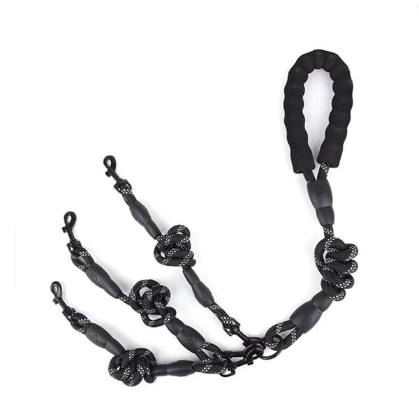 INF Hundesnor til 3 hunde - til mellemstore og store hunde - håndfri hundeluftning