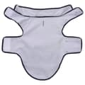 Miniatyrbillede 6 af 11: vidaXL Hunderegnfrakke med refleksstriber polyester XS marineblå