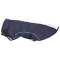 Miniatyrbillede 9 af 11: vidaXL Hunderegnfrakke med refleksstriber polyester XS marineblå