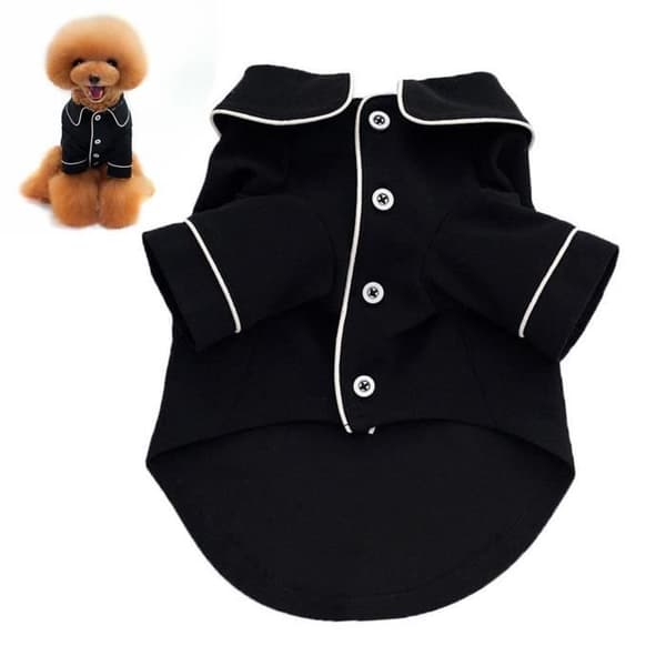 TD® varma kläder för husdjurshundar Tjock jacka Rock Retro Design Ny valp Bekväm outfit Vinter liten och stor