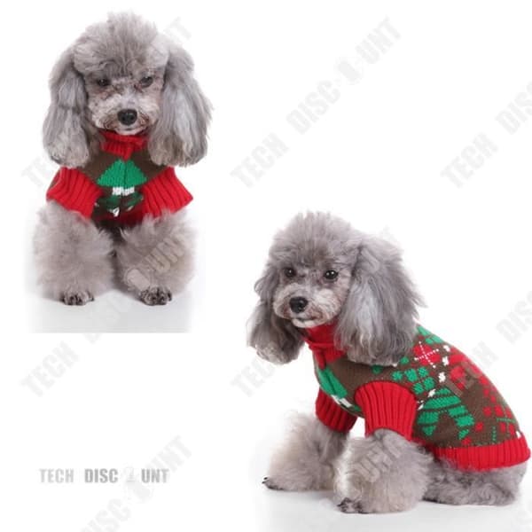 TD® Hundtröja Liten storlek Fransk Bulldog Katt Kalla Kläder Husdjur Sweatshirt Valp Fleecerock Mjuk Solid