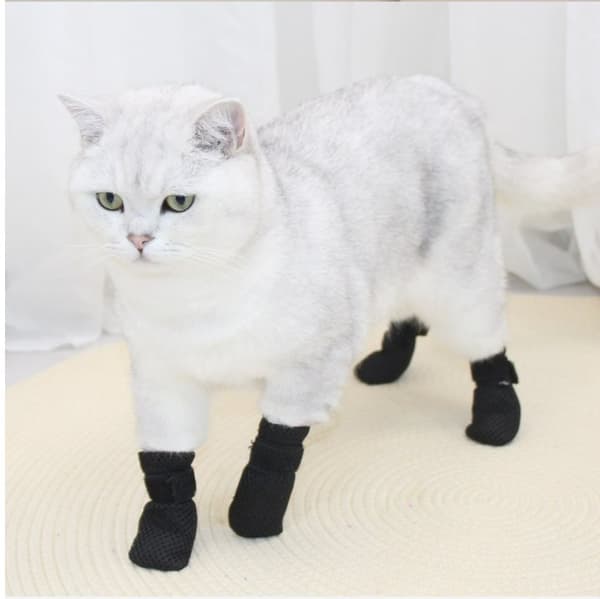 INF XL Universal Katte- og Hundepote Beskyttelsessko - Sort
