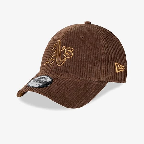 Keps - NEW ERA - 9FORTY OAKATH BRSBRZ - Bomull - Brun - Justering metallspänne