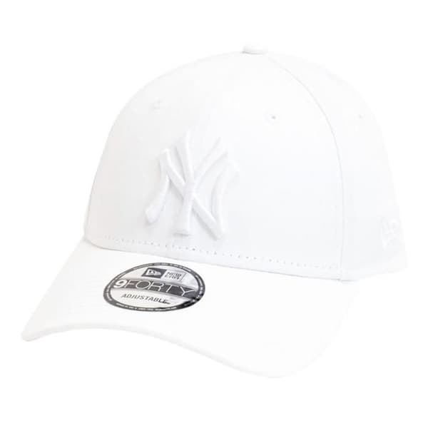 Casquette - New Era - New York Yankees Ess 9FORTY - En storlek - Vit färg - Supporter