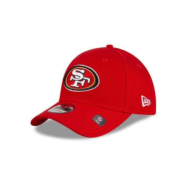 Casquette - New Era - San Francisco 49ers - En storlek - Röd färg - Lagstödjare