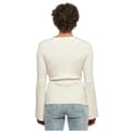 Miniatyrbild 3 av 4: Urban Classics ribbad cardigan för dam - vit - XL