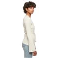Miniatyrbild 4 av 4: Urban Classics ribbad cardigan för dam - vit - XL