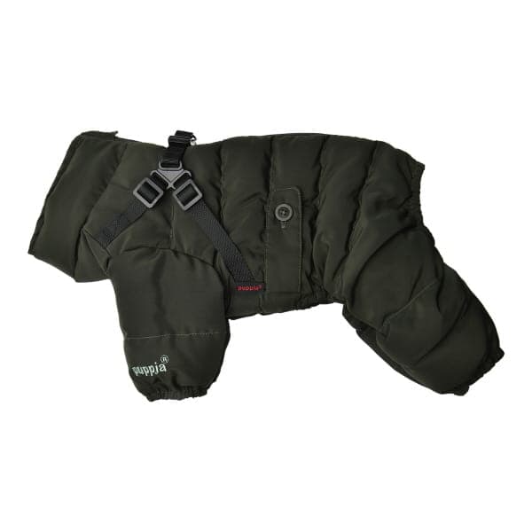 PUPPIA Khaki M mjuk vinterjumpsuit