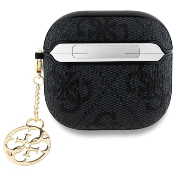 Guess 4G Charm Collection - Case for AirPods 4 (Black)