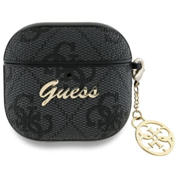 Guess 4G Charm Collection - Case for AirPods 4 (Black)