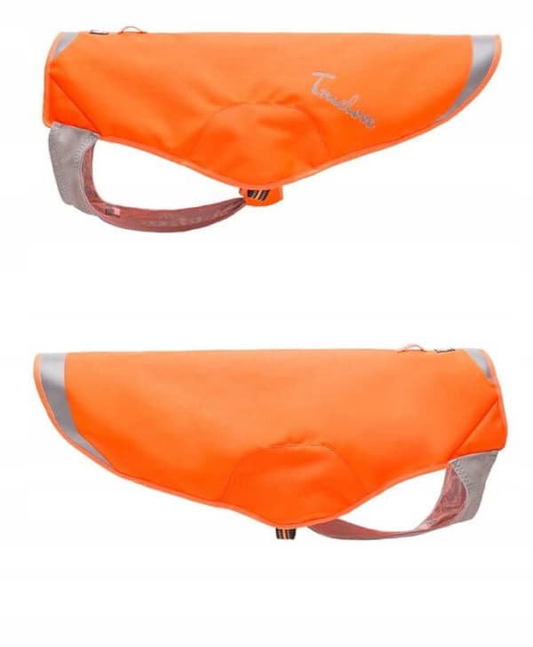 Truelove Reflekterende Hundevest Orange Regntæt Størrelse S