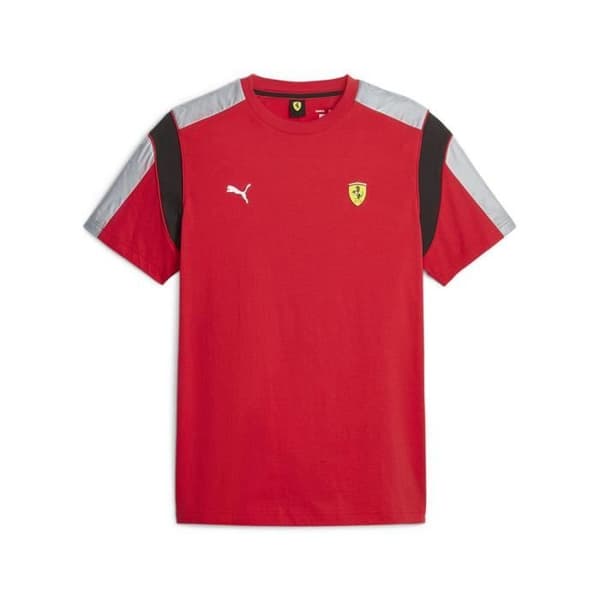 T-Shirt - PUMA - MT7 Scuderia Ferrari - Röd - 70% Bomull - Regular Fit