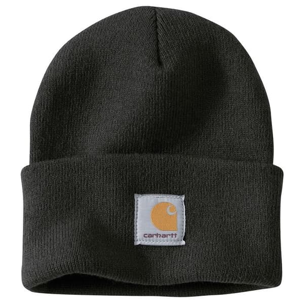 Mössa - CARHARTT - KLOCKHATT - Svart - 100% akryl - Vinter