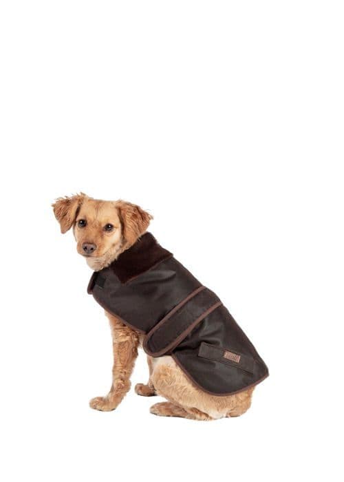 Kappa - Fatface jacka - 10DD1101 - Sussex Wax Coat för hundar 35 cm