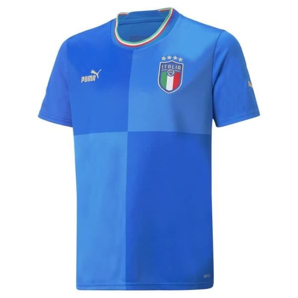 Italien hemtröja för barn 2022/23 - blå - 10 år