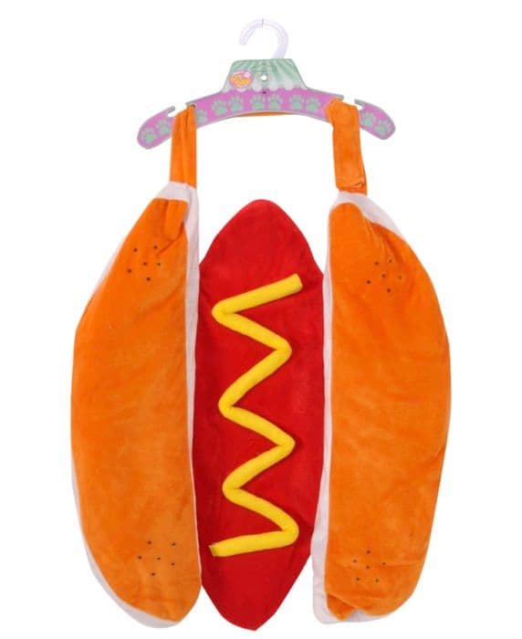 Kostym - Rubies peruk - 887829LXL - Officiell Hot Dog Food Pet Costume, storlek L