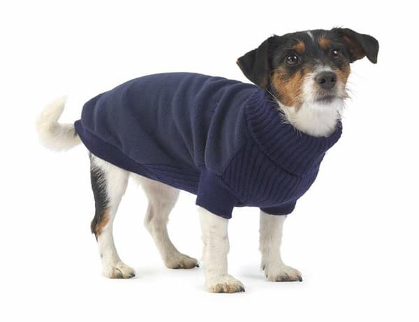 Tröja - väst House of paws - HP696N-XL - Sydd Fleece Marinblå Stl XL