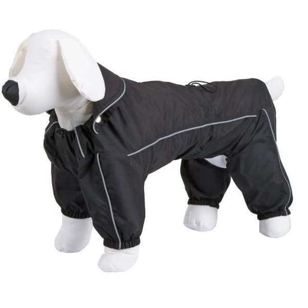 Hundjacka - KERBL - Manchester - 45 cm - Vattentät - Svart - Vädertålig