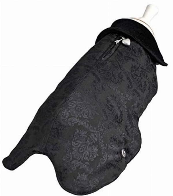 Wouapy - 704238 - "Paris" päls i storlek 38, den eleganta pälsen som skyddar din hund från dåligt väder för hundar