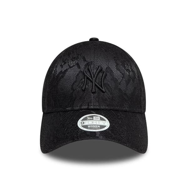 Casque 9forty dam - New Era - New York Yankees - Svart - Detalj i spets - Justerbar komfort