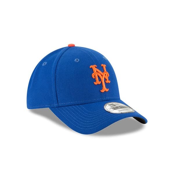 Basebollkeps - New Era - New York Mets - Blå - Äkta - Detaljerad broderi