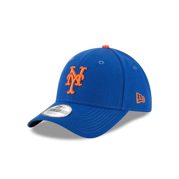 Basebollkeps - New Era - New York Mets - Blå - Äkta - Detaljerad broderi