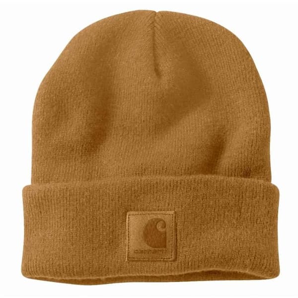 Bonnets CARHARTT Black Label Watch Hat Brun - 101070