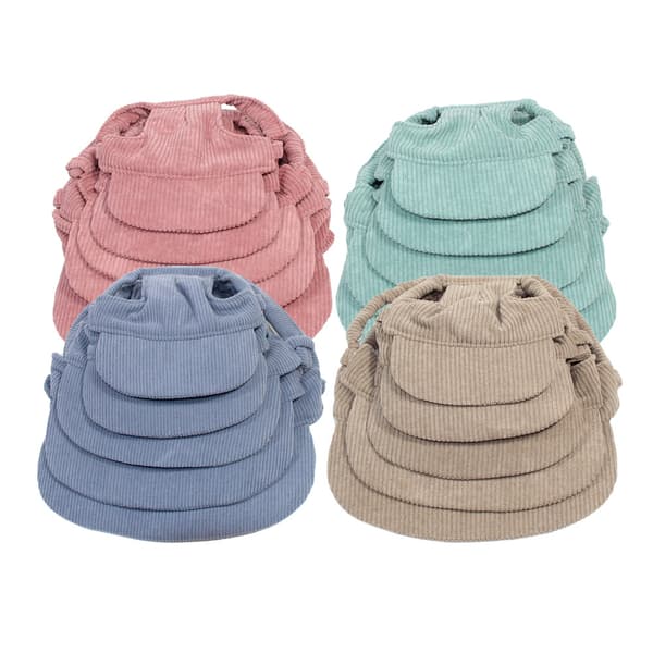 INF Tyylikäs lemmikin baseball-lippis - Rosy Green XS