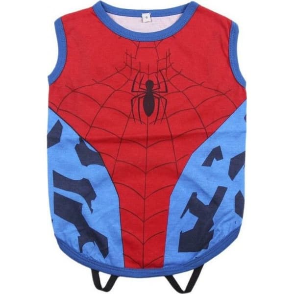 NC T-shirt För Hund Spiderman