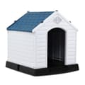 Miniatyrbillede 7 af 8: Hundehus, 70x65x71.5 cm, Blå og Hvid